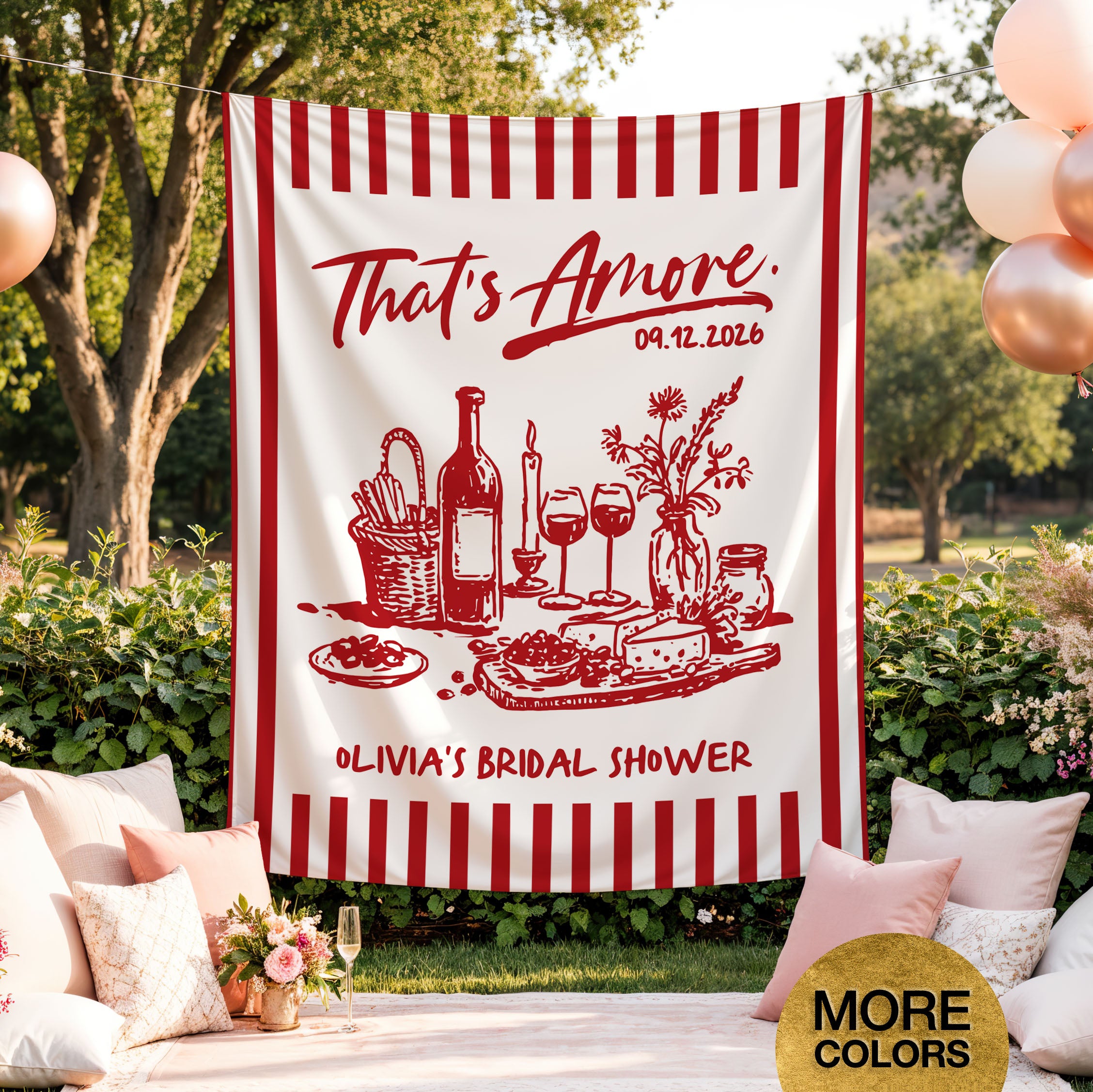 That's Amore Bridal Banner