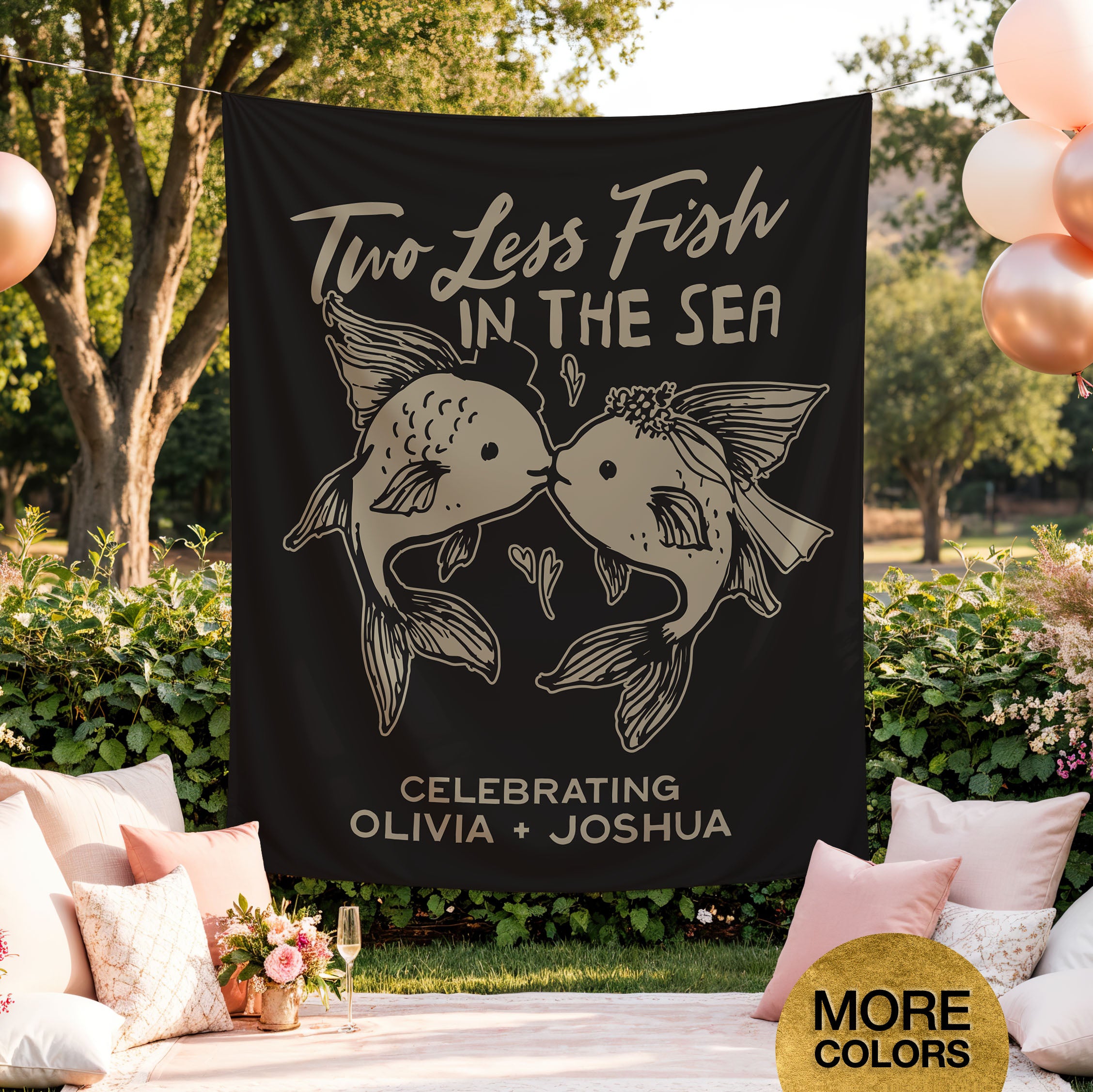 Two Less Fish Banner