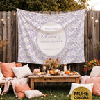 Toile Bridal Shower Banner