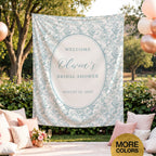 Toile Bridal Shower Banner