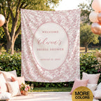 Toile Bridal Shower Banner