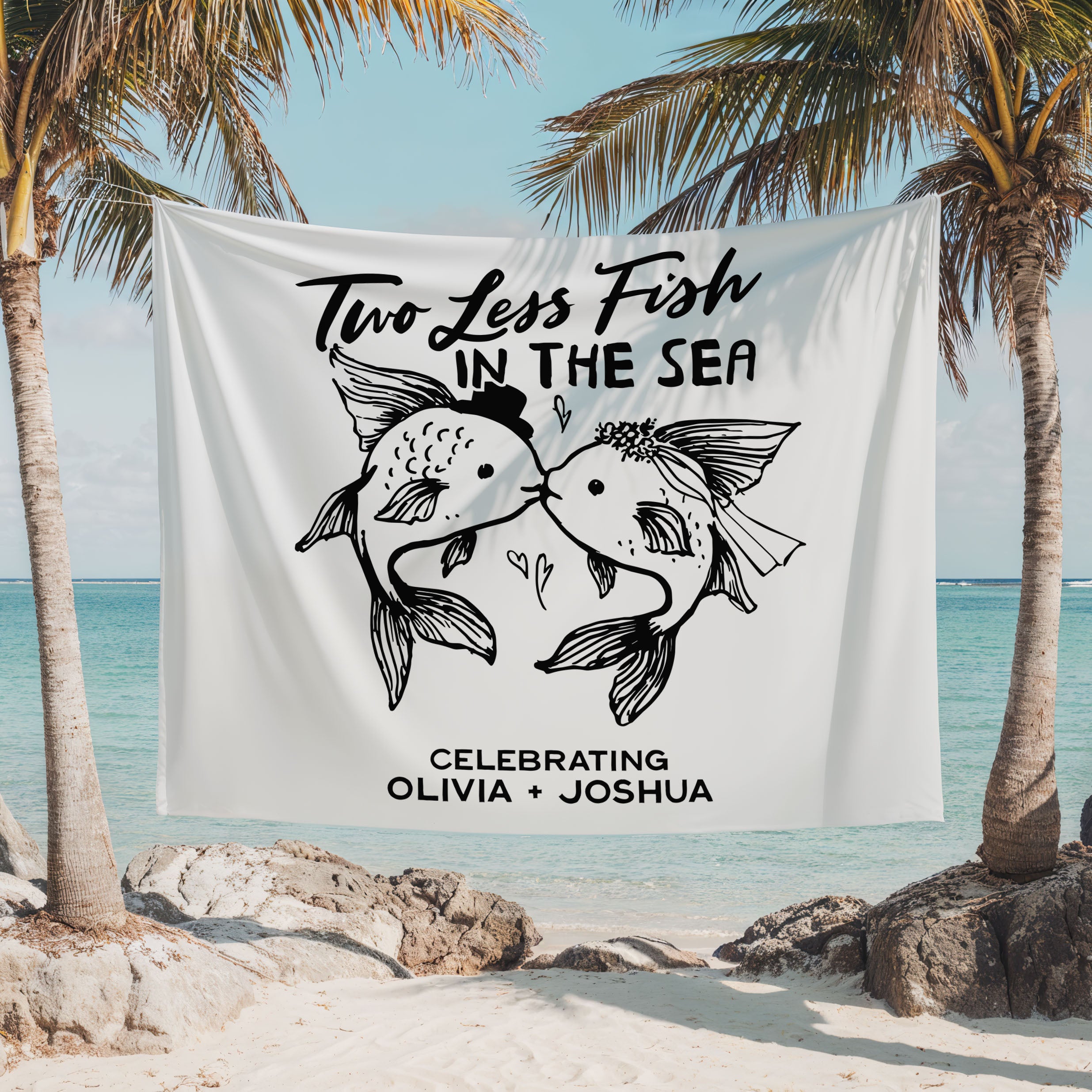 Two Less Fish Banner
