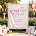 They're Engaged Banner