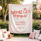 They're Engaged Banner