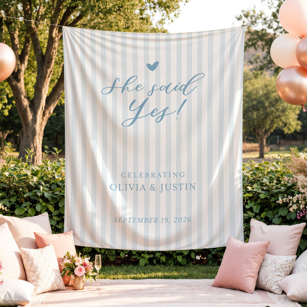 She Said Yes Banner