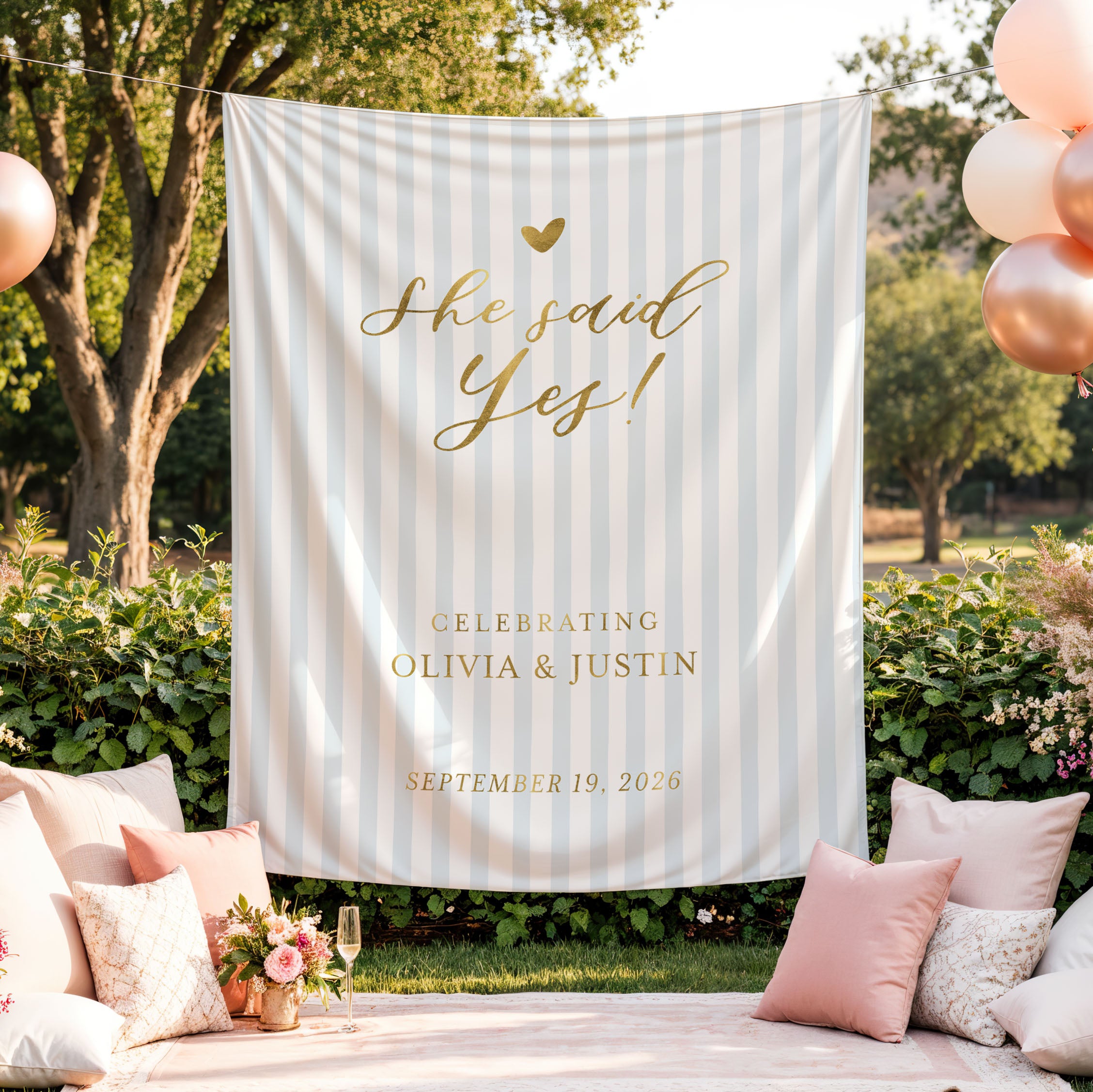 She Said Yes Banner