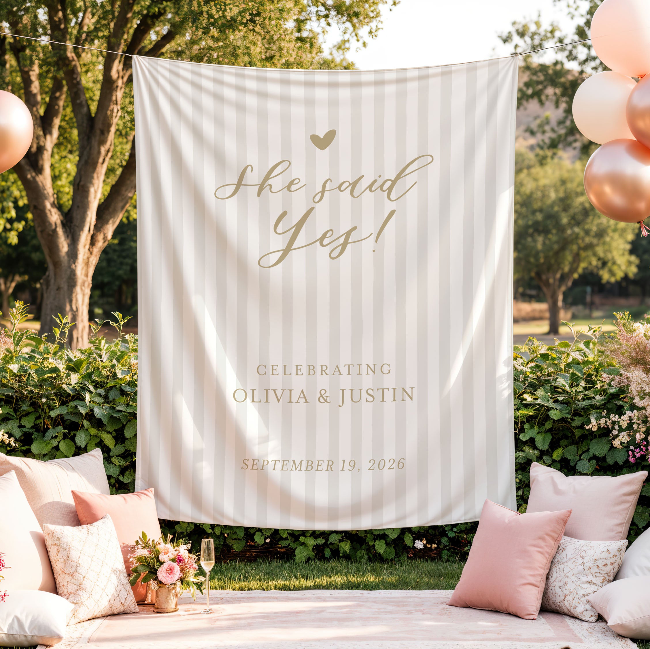 She Said Yes Banner
