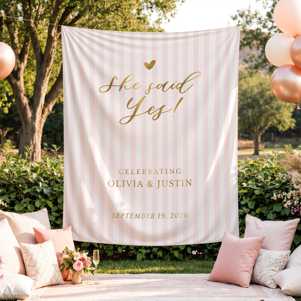 She Said Yes Banner