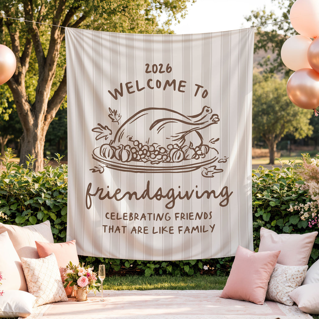 Celebrating Friends Banner