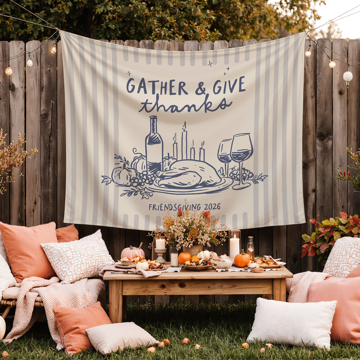 Friendsgiving Gather Banner