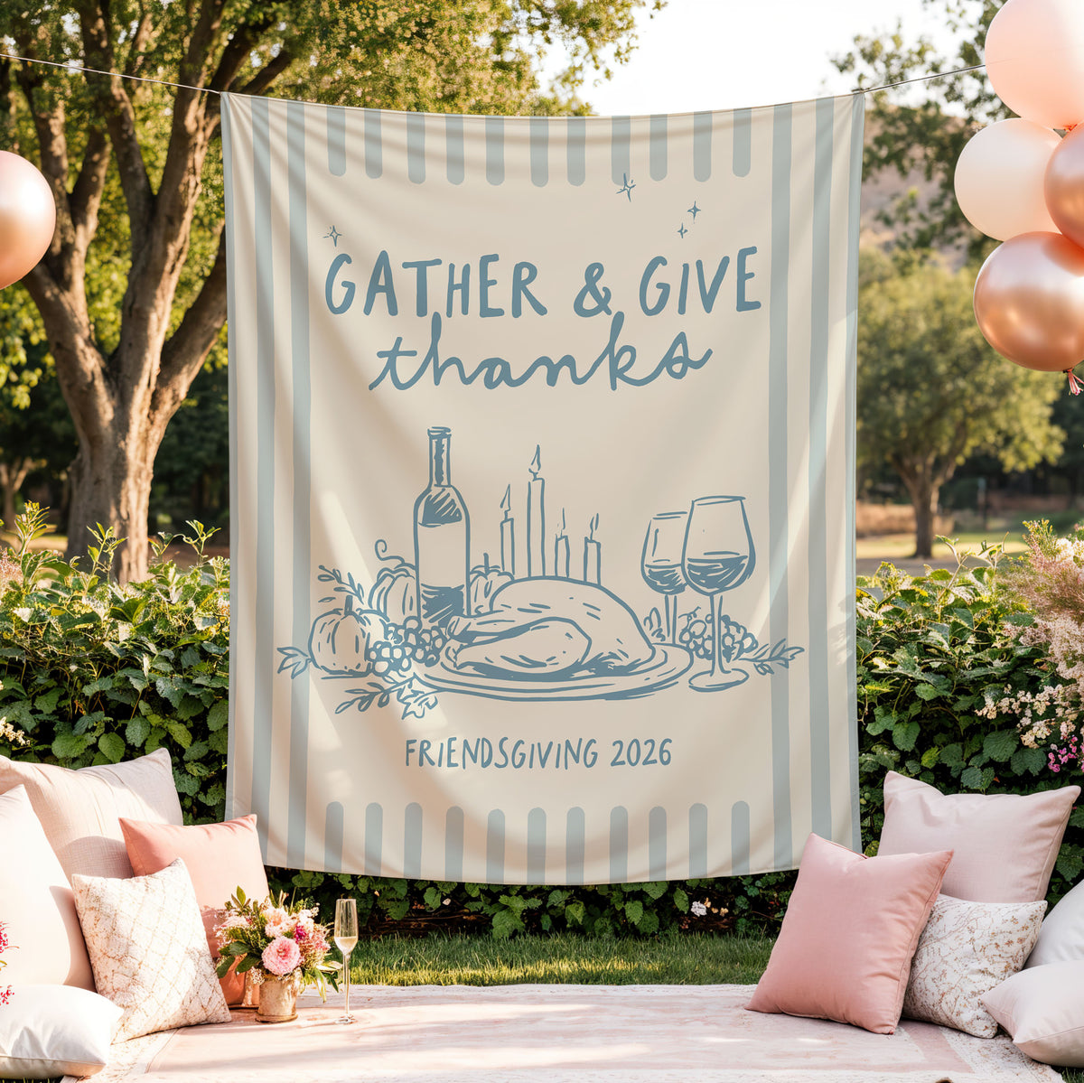 Friendsgiving Gather Banner