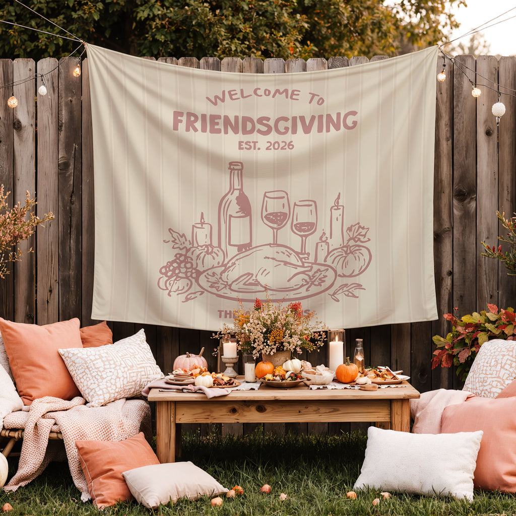Friendsgiving Welcome Banner
