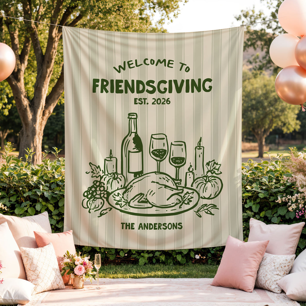 Friendsgiving Welcome Banner