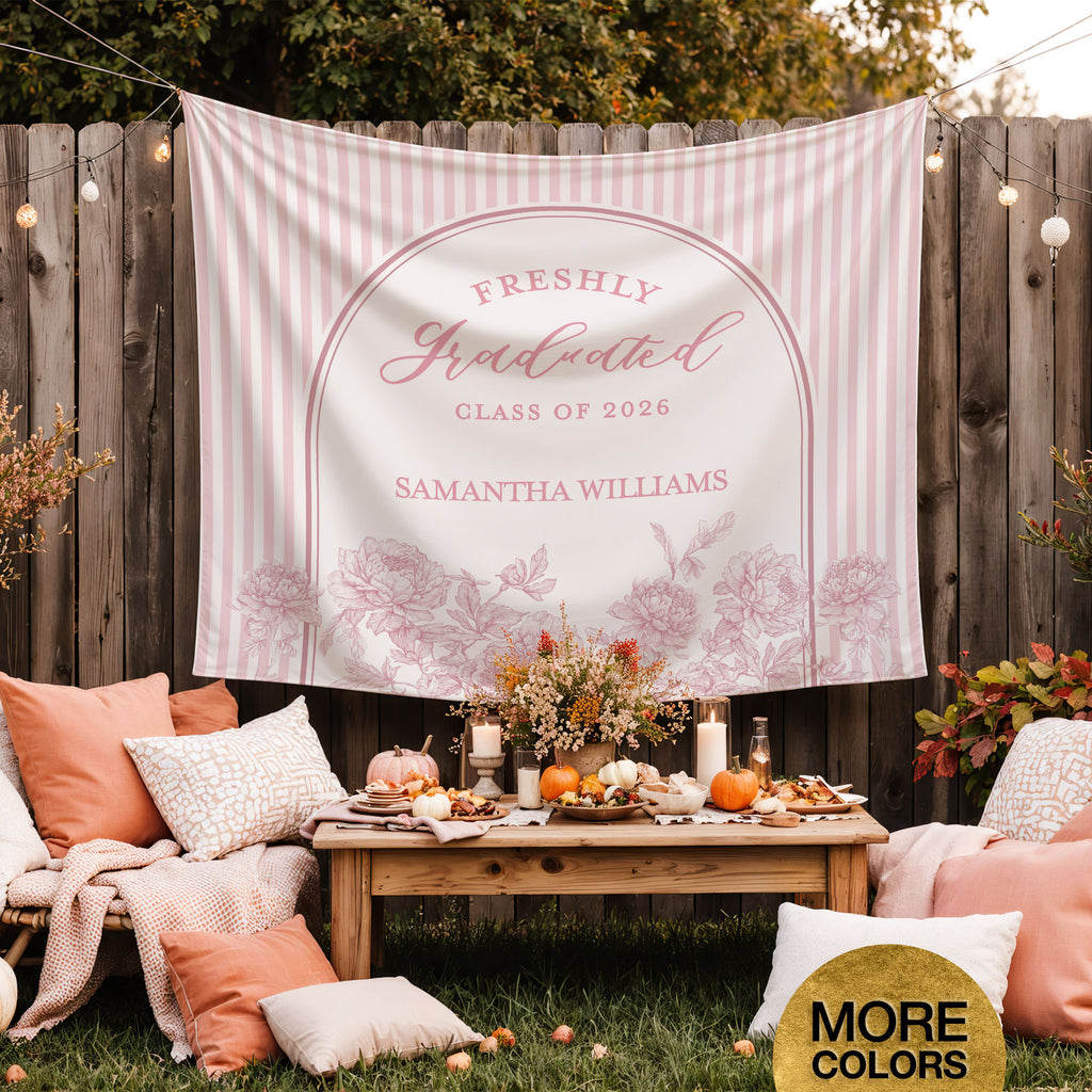 Freshly Graduated Banner